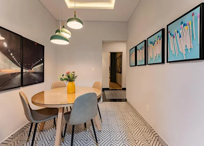 Rooftop Retreat, Bbq, Vibrant Roma Norte Holiday home *