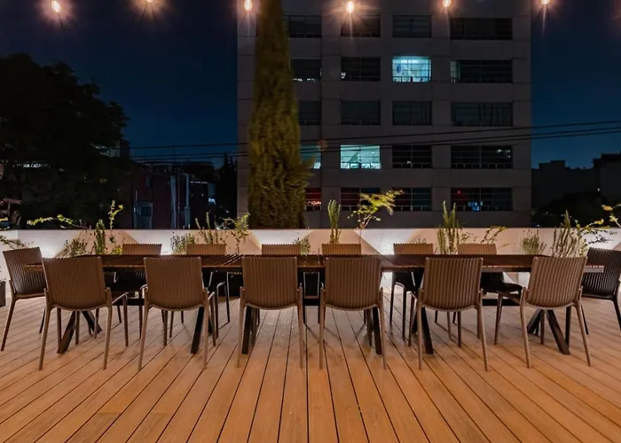 Rooftop Retreat, Bbq, Vibrant Roma Norte * Mexico City