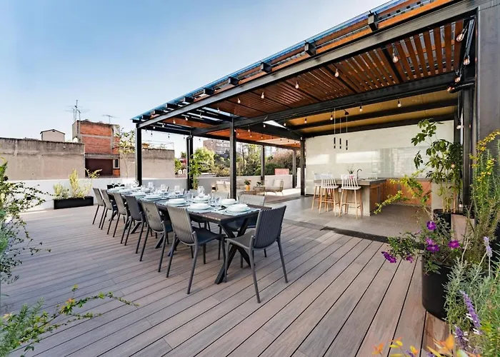 Holiday home Rooftop Retreat, Bbq, Vibrant Roma Norte